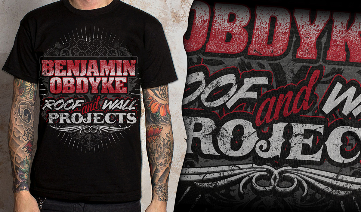 T-Shirt-Design von Mayonpx für Benjamin Obdyke | Design #2799415