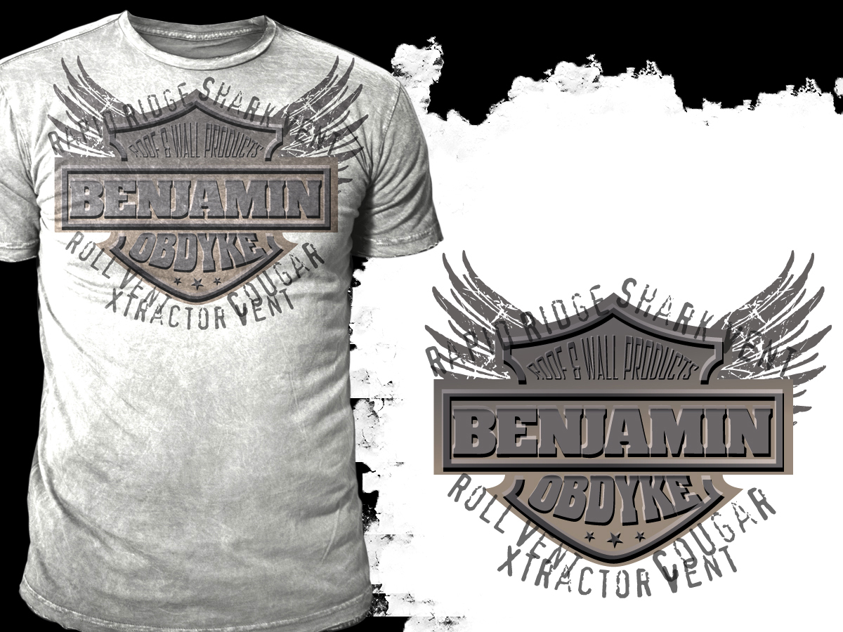 T-Shirt-Design von BABLEO für Benjamin Obdyke | Design #2794218