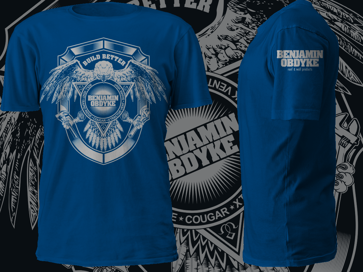 T-shirt Design by a.o.d for Benjamin Obdyke | Design #2789944