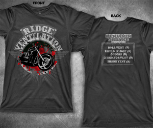 Ridge Vent T-shirt | T-shirt Design by TRHZ