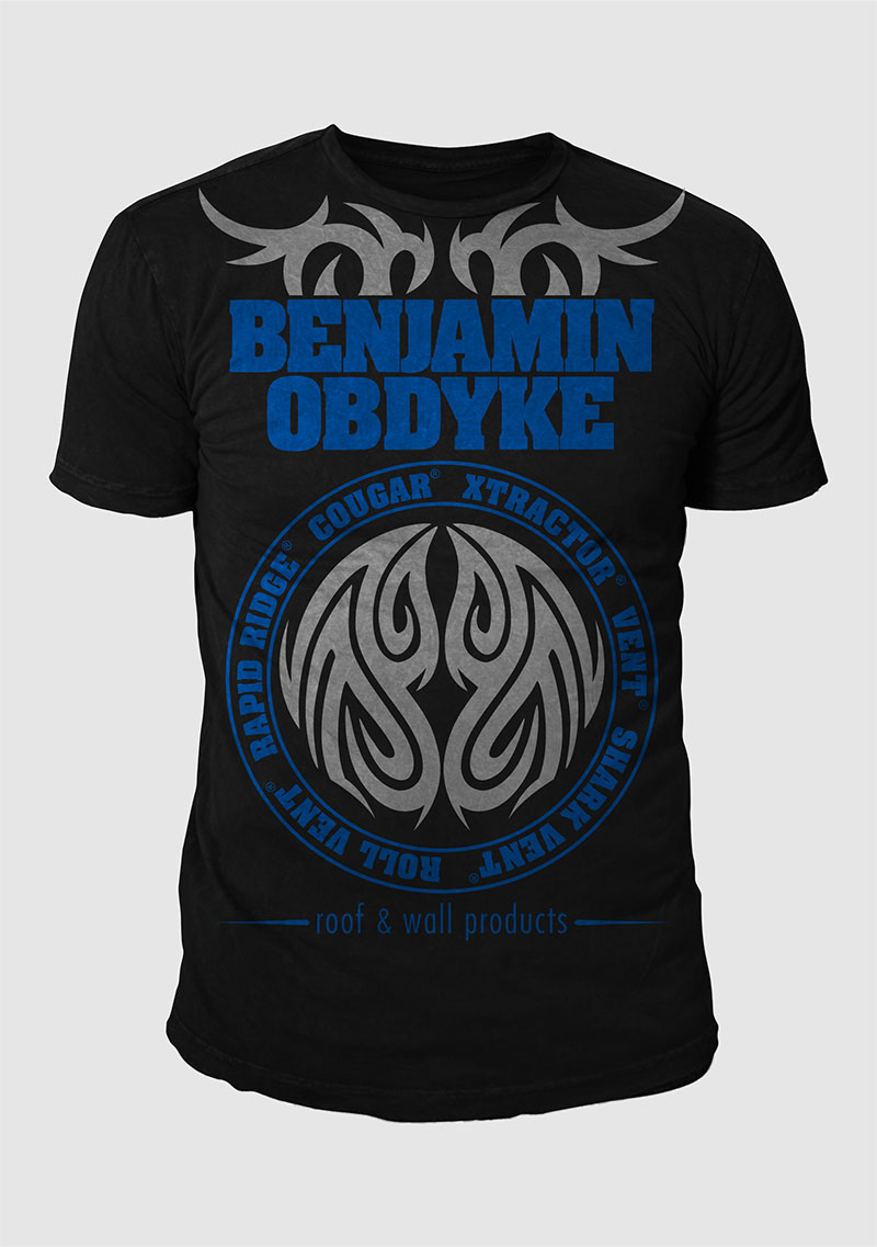 T-shirt Design by 777SKY for Benjamin Obdyke | Design #2770932