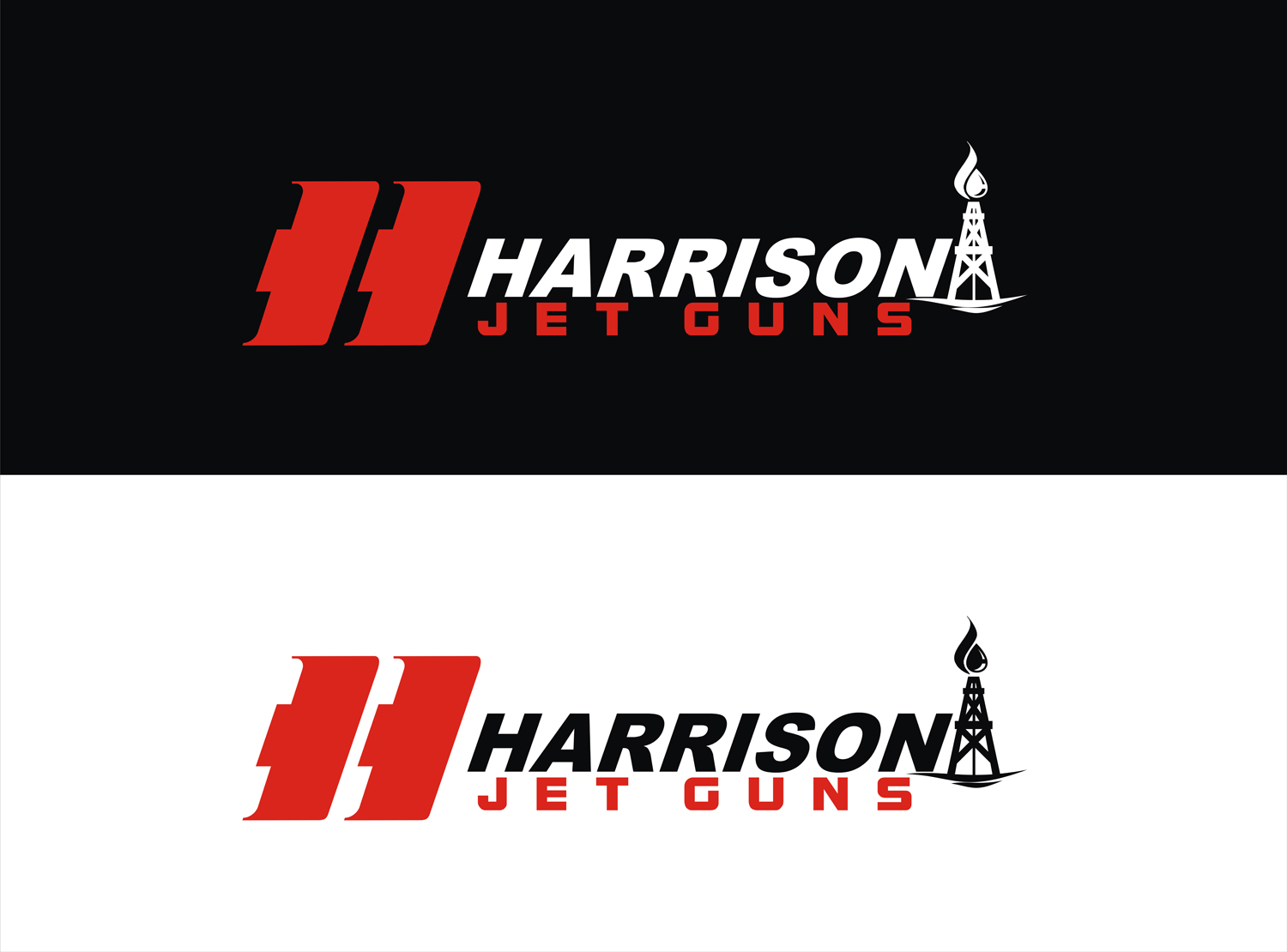 Diseño de Logo por AntonAtanasov para Harrison Jet Guns II, LP | Diseño #17998047