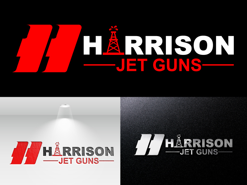 Logo Design by GaryMckinnon for Harrison Jet Guns II, LP | Design #18000165