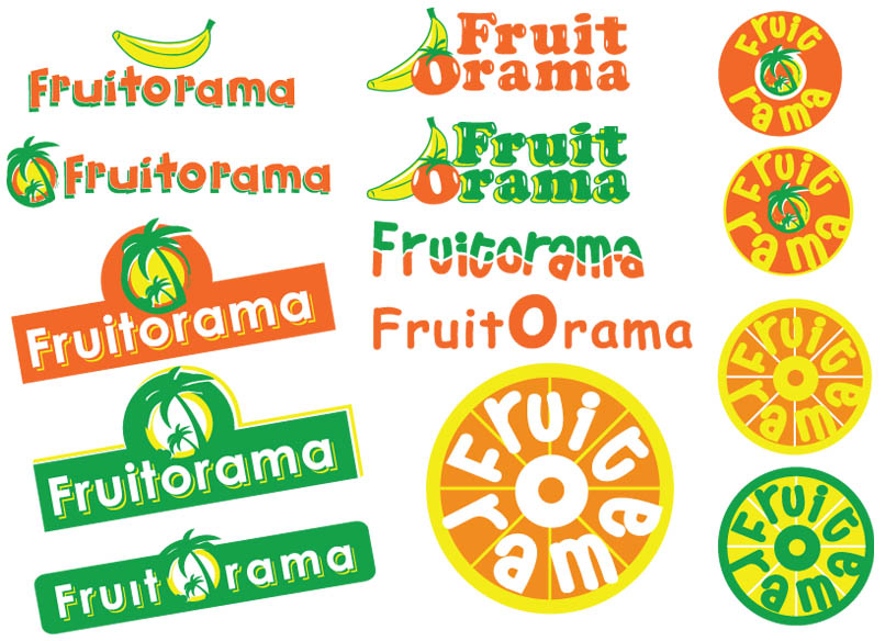 Logo Design by Dale Hutchinson for Fruitorama | Design #46403