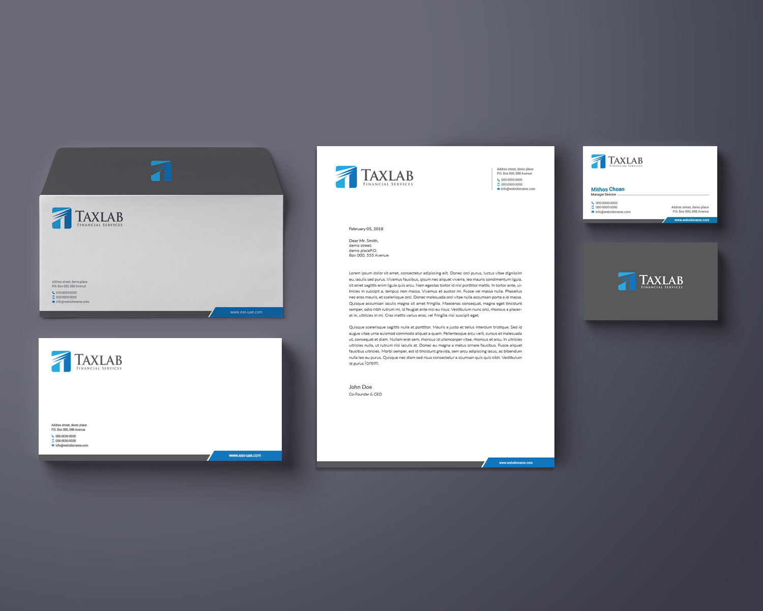 Stationery Design by Right_D for this project | Design #18103252