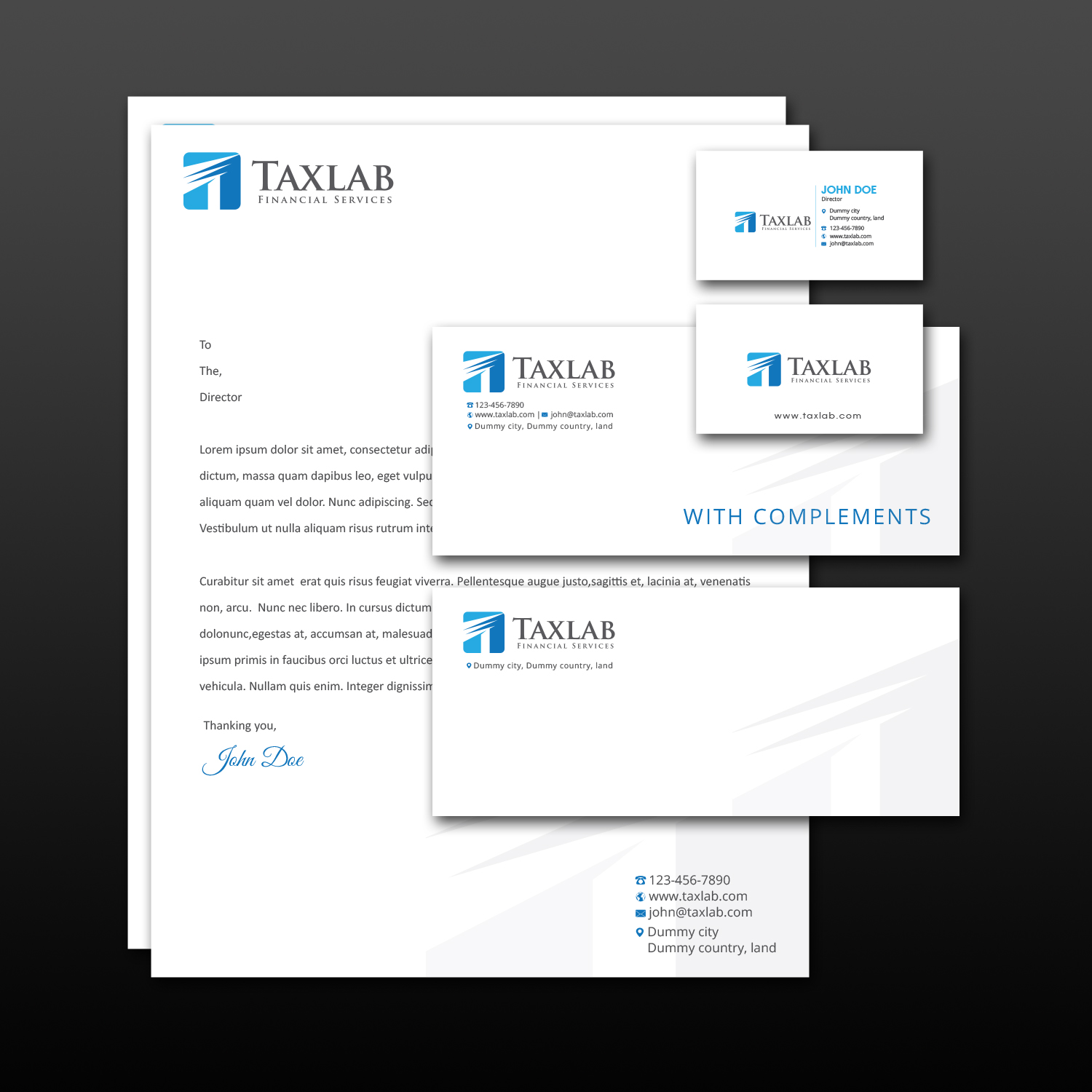 Stationery Design by Creative Jiniya for this project | Design #18033030