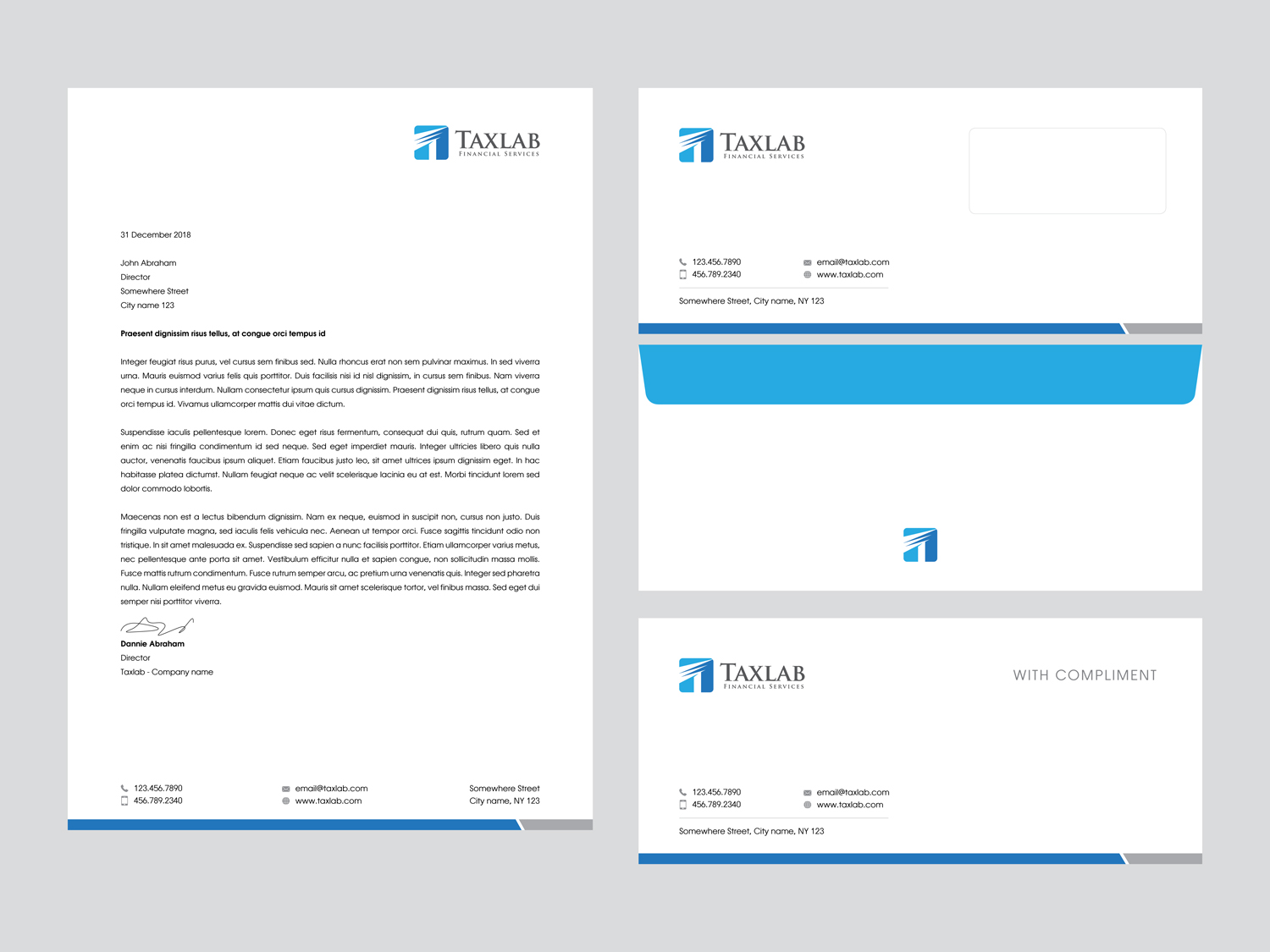 Stationery Design by Jabin Doly for this project | Design #18033703