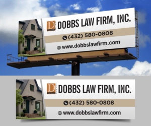 Signage Design by Designers Hub for The Dobbs Law Firm, Inc. | Design: #18028083