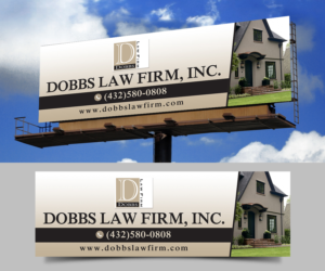 Signage Design by Designers Hub for The Dobbs Law Firm, Inc. | Design: #18028439