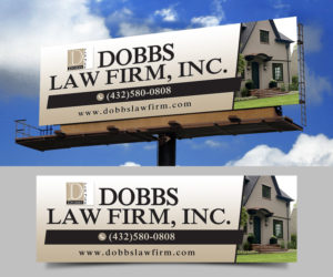 Signage Design by Designers Hub for The Dobbs Law Firm, Inc. | Design: #18028602