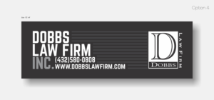 Diseño de Señalética por uk para The Dobbs Law Firm, Inc. | Diseño: #18021753