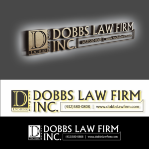 Diseño de Señalética por uk para The Dobbs Law Firm, Inc. | Diseño: #18021774