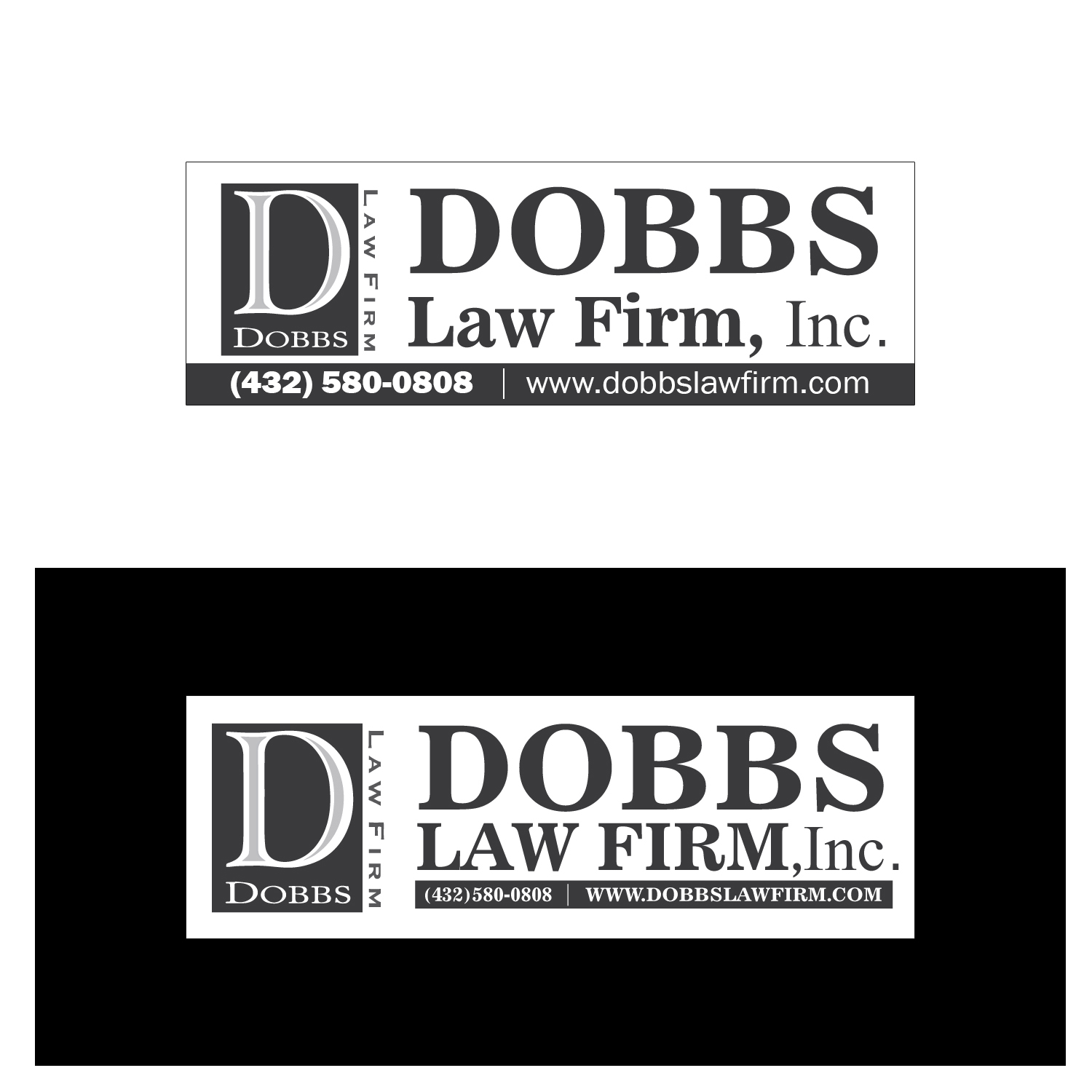 Signage Design by uk for The Dobbs Law Firm, Inc. | Design #18022955