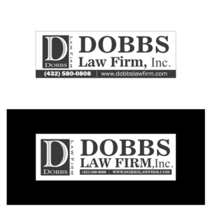 Diseño de Señalética por uk para The Dobbs Law Firm, Inc. | Diseño: #18022955