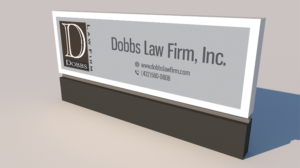 Signage Design by Agung Wicaksono for The Dobbs Law Firm, Inc. | Design: #18042225