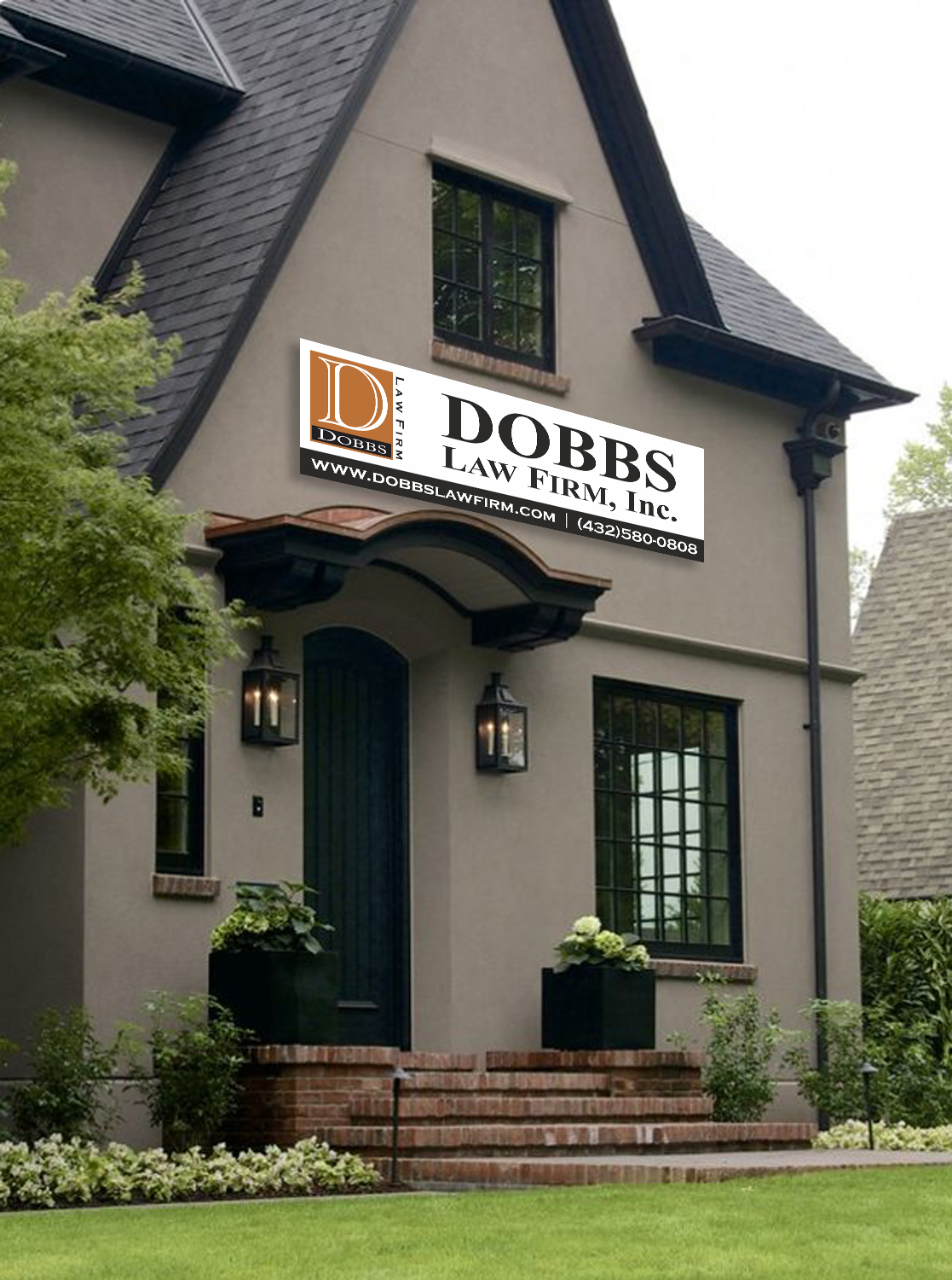 Signage Design by Maestroto for The Dobbs Law Firm, Inc. | Design #18037873