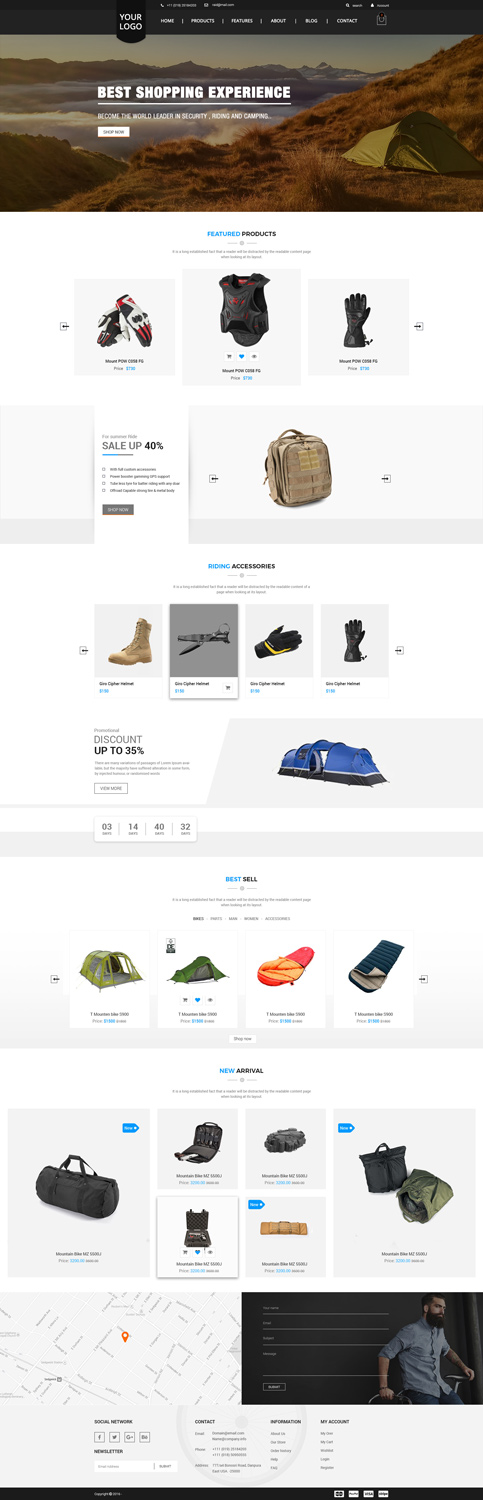 Web Design by Hassene for this project | Design #18054075