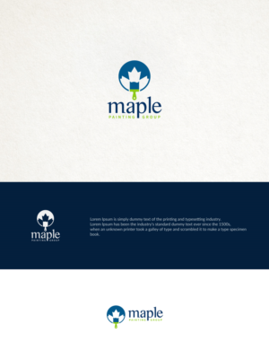 Logo-Design von ideaz2050 für maple painting group | Design: #17993880