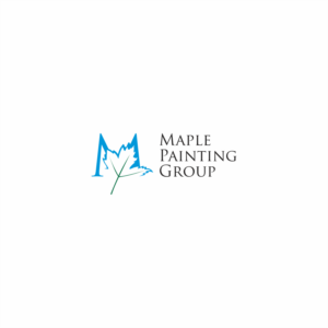 Logo Design by Arham Hidayat for maple painting group | Design #18056097