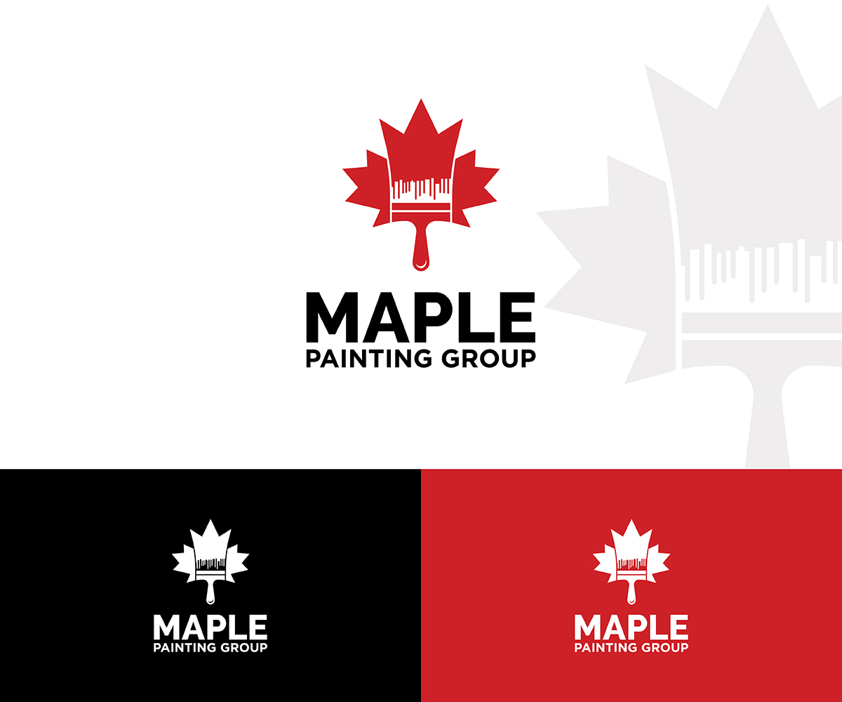 Logo-Design von Admira Graphics für maple painting group | Design #18035723