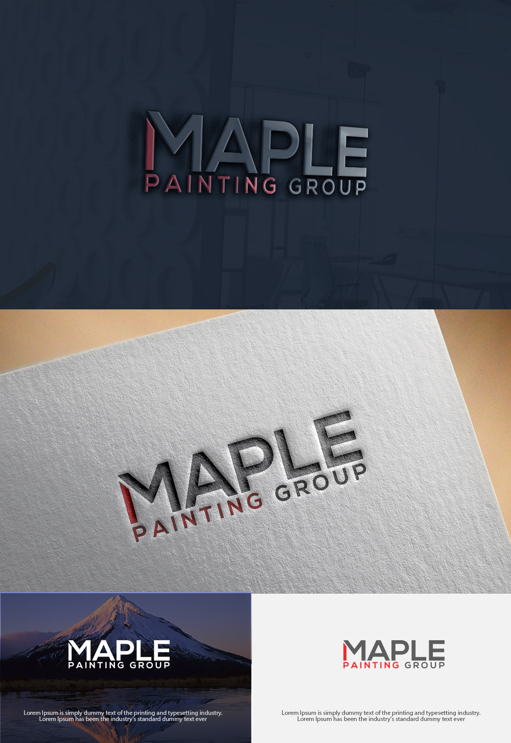 Design de Logo par dr ghulam mustafa sahab pour maple painting group | Design #18008787