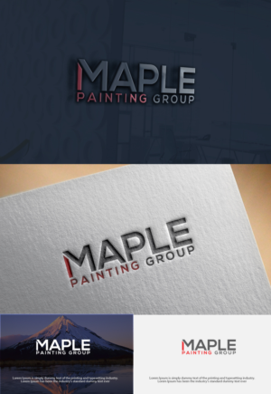 Logo-Design von dr ghulam mustafa sahab für maple painting group | Design: #18008787