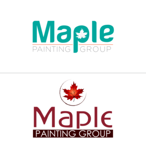 Logo Design by codopoliz.solutions for maple painting group | Design #18002424