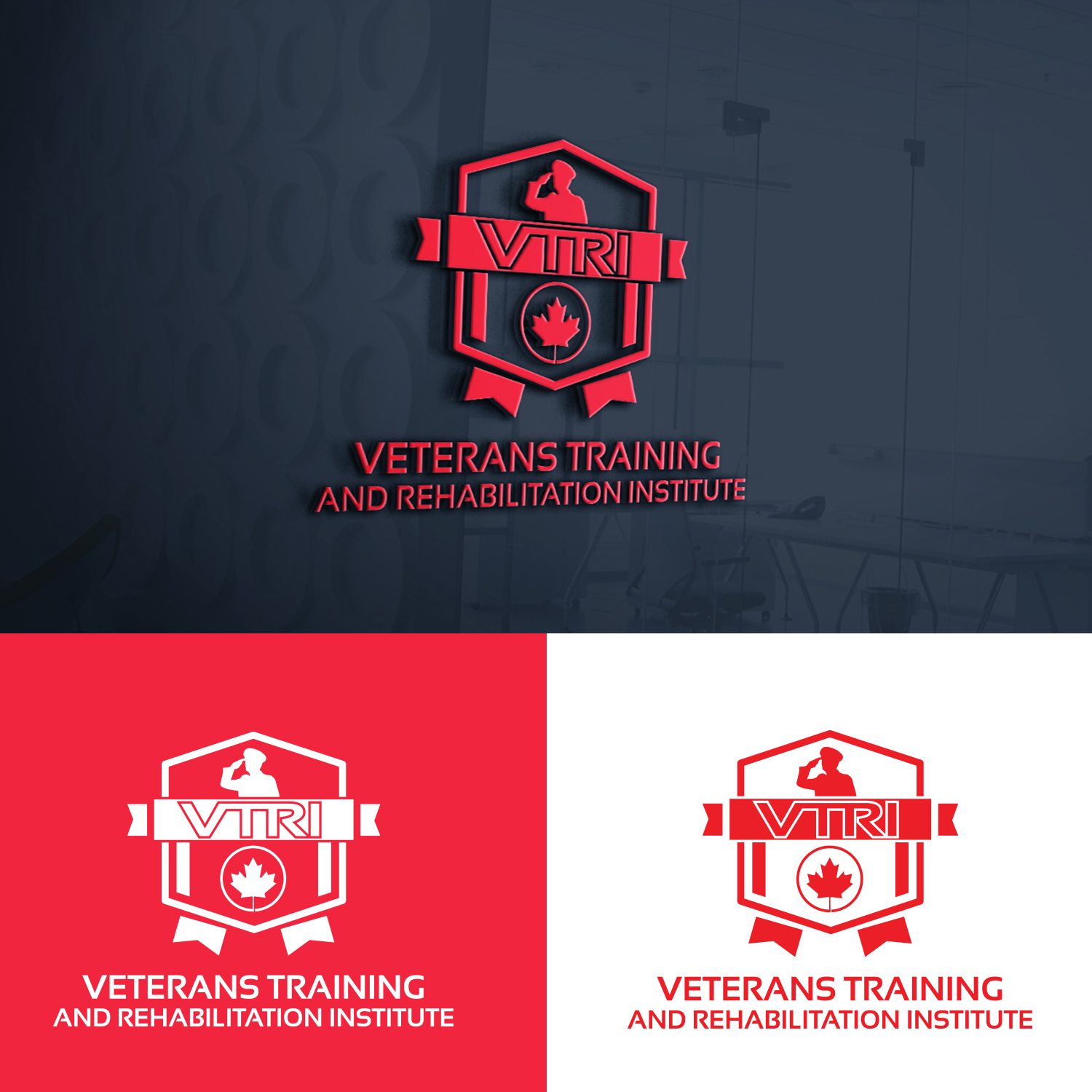 Logo Design by Aleezay Production for Veterans Framing and Structure Co | Design #18003617