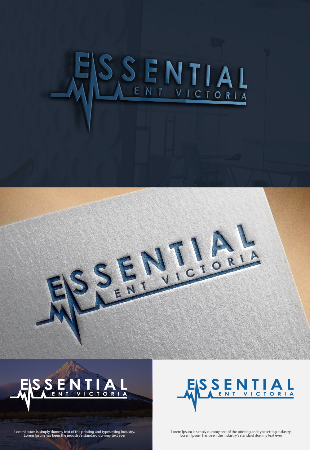 Logo Design by dr ghulam mustafa sahab for Essential ENT Victoria  | Design #18002478