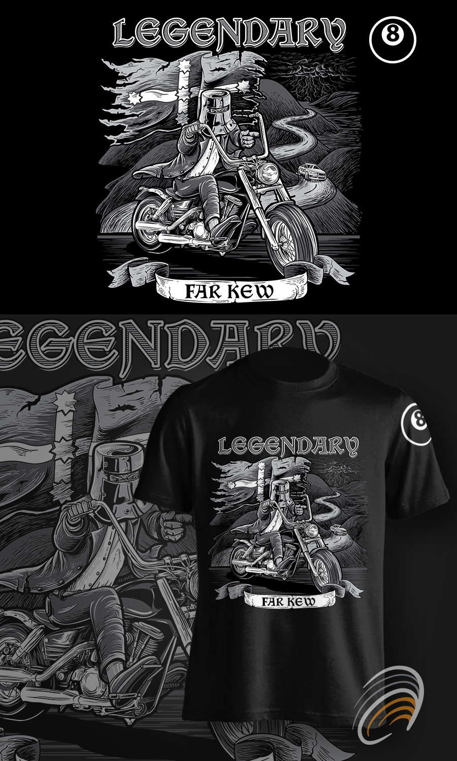 T-shirt Design by aghits for Kew Cycles pty ltd | Design #18511434