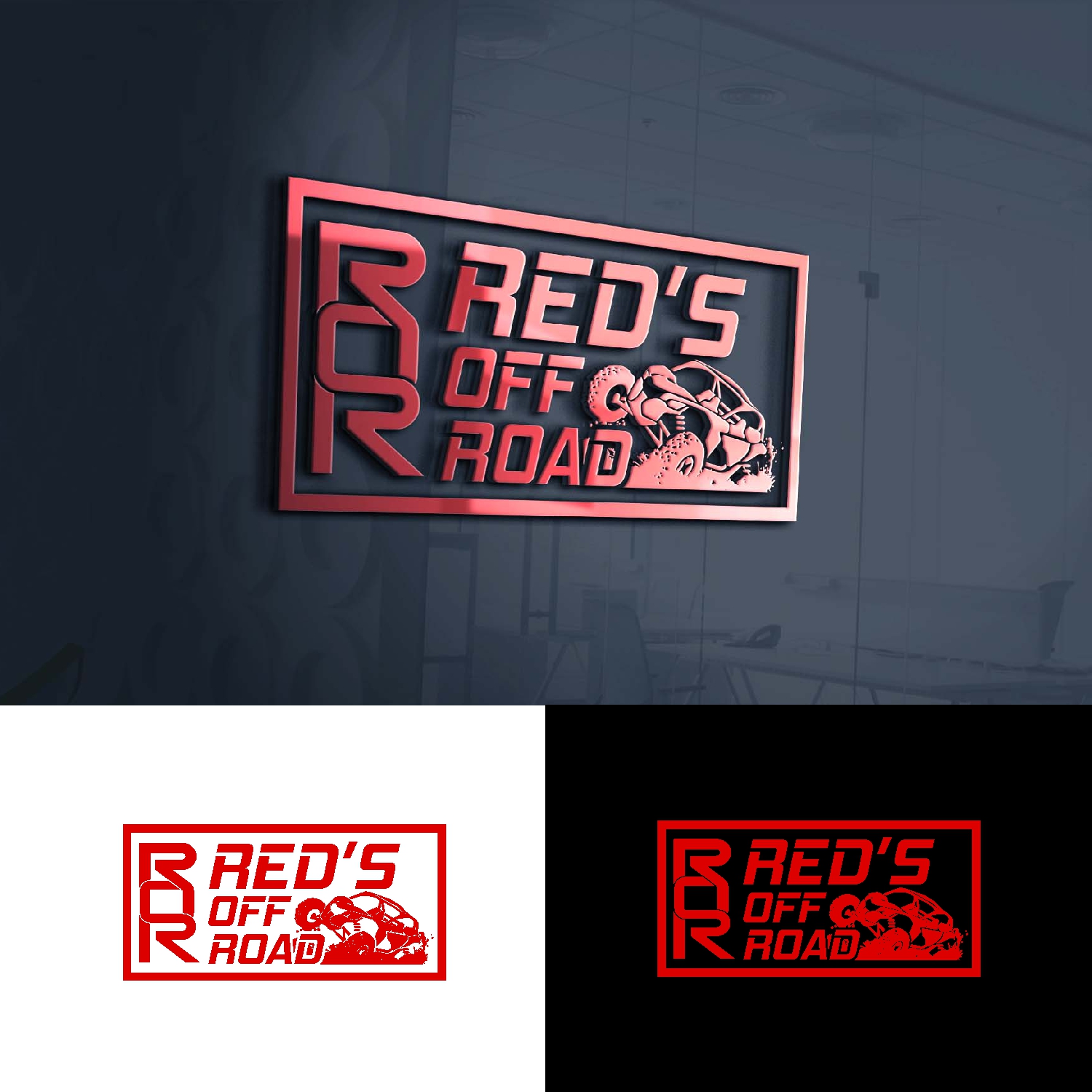 Logo Design by harismedia for Red's Off-Road | Design #18048043