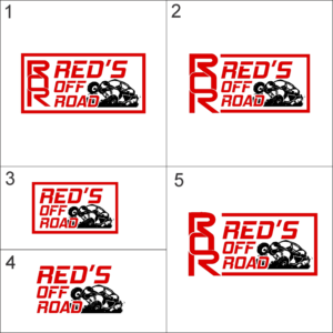 Diseño de Logo por harismedia para Red's Off-Road | Diseño: #18052070