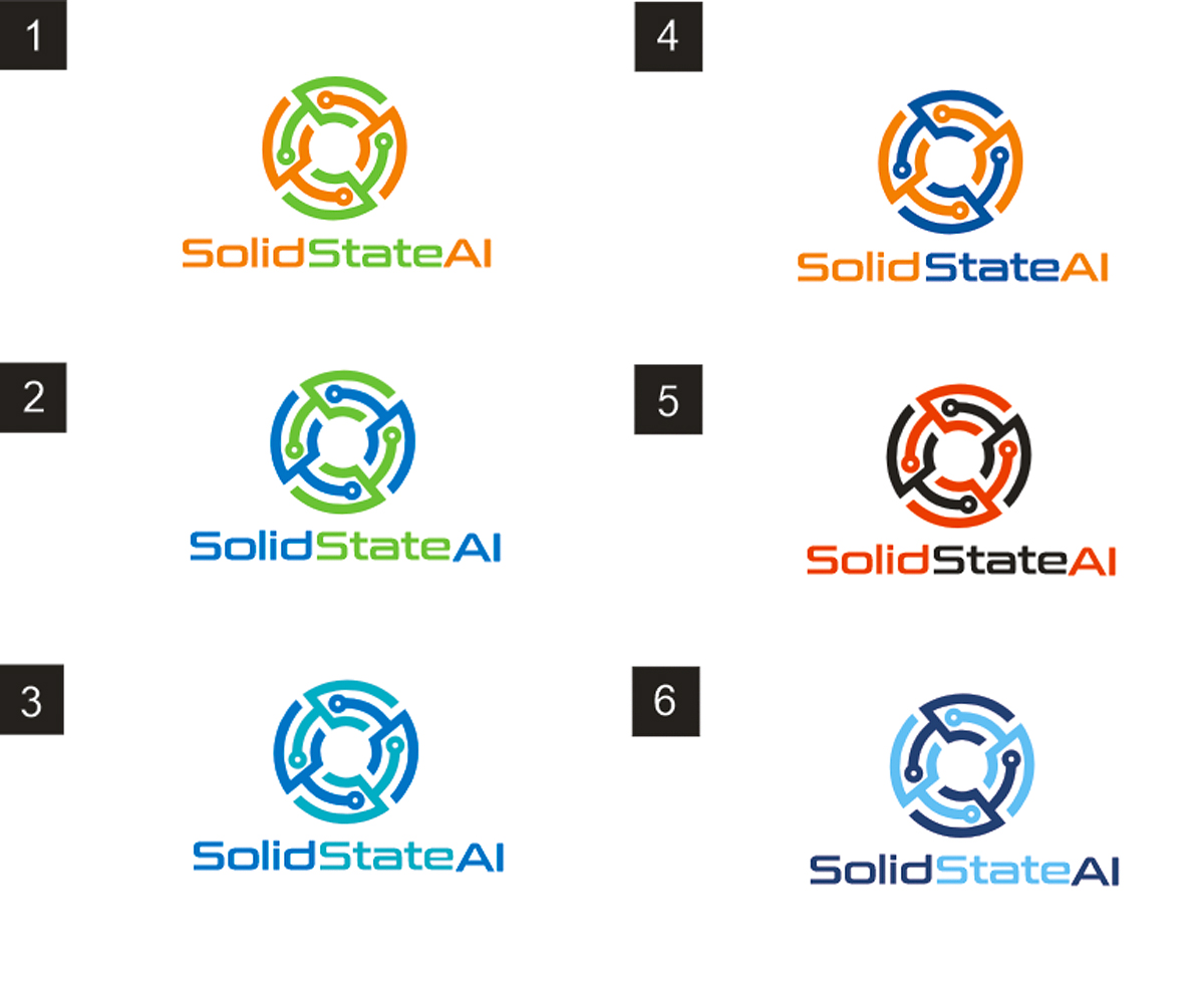 Logo Design by Vishak vasu for Solid State AI | Design #18103938