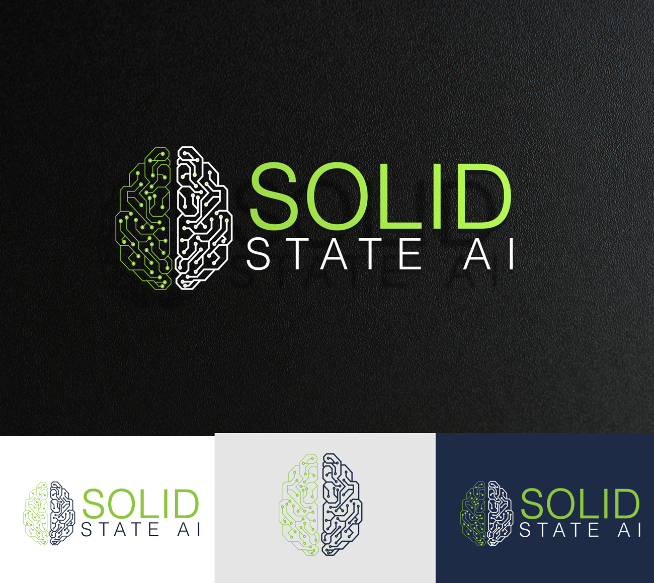 Logo Design by Impressive Solutions for Solid State AI | Design #18001789