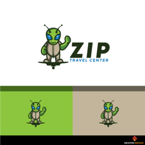Zip Travel Center | Logo Design by Graphic Bricks