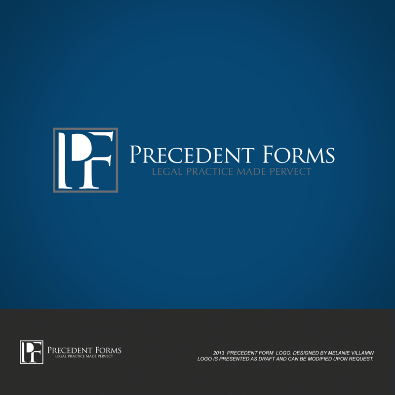 Logo-Design von mvillamin für Precedent Forms | Design #2791047