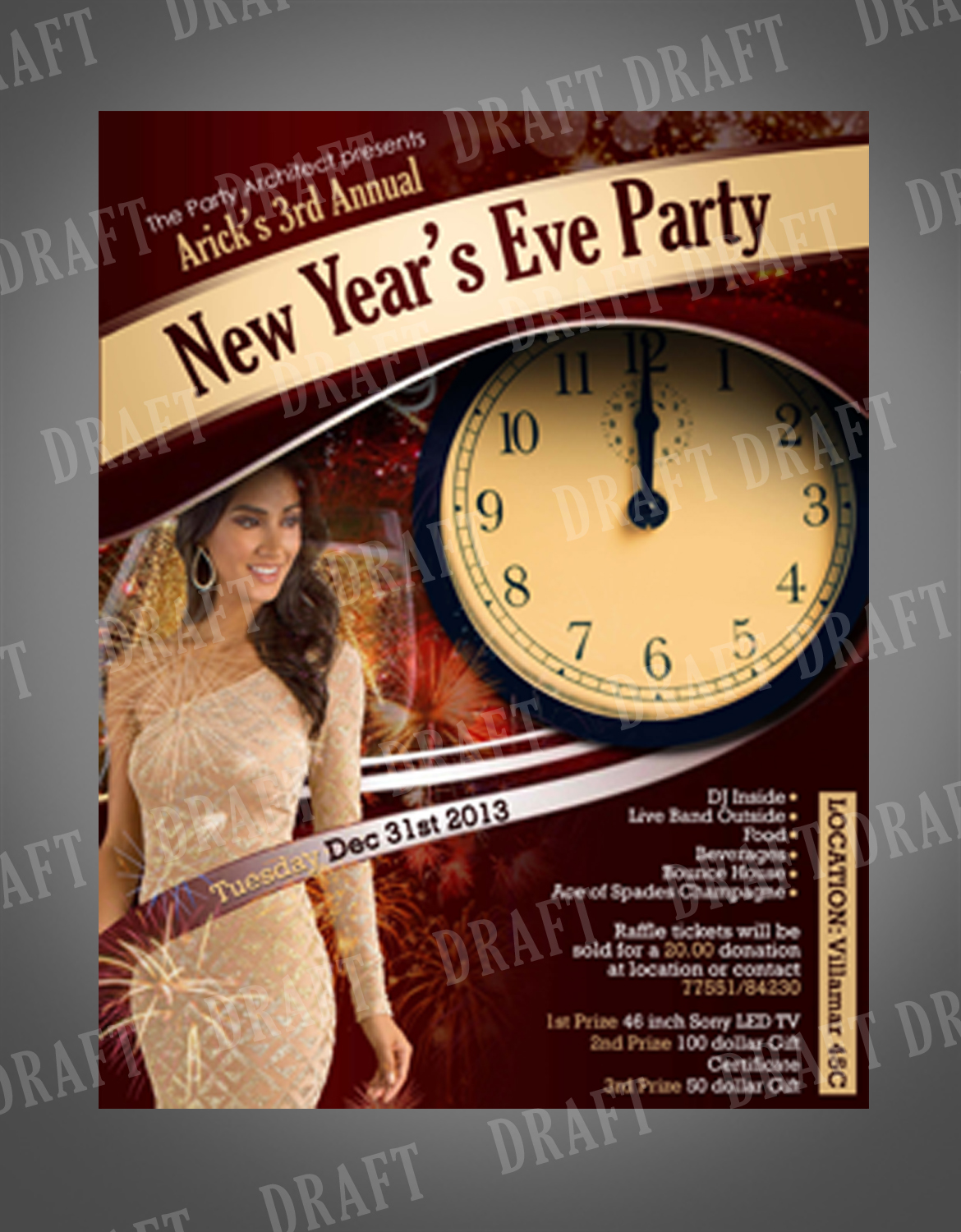 Flyer Design by James Sylvester for this project | Design #2772204