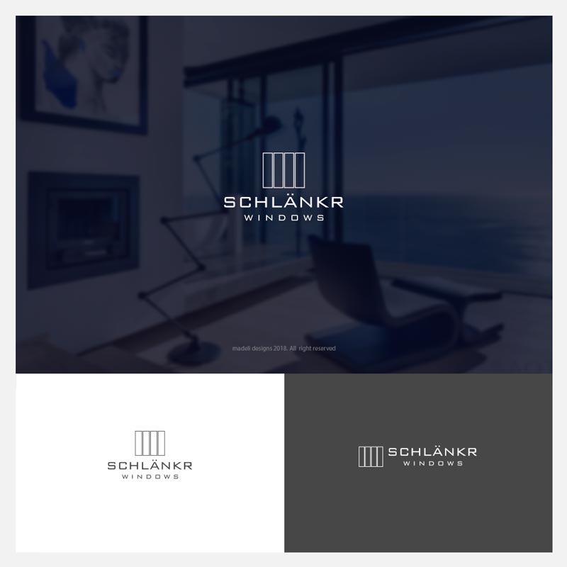Diseño de Logo por Alex Martin para Schlankr windows  | Diseño #18007323