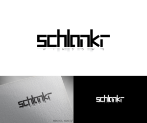 Diseño de Logo por rhycoz para Schlankr windows  | Diseño #18001515