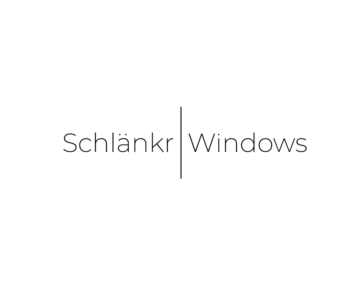 Design de Logo par A 8 pour Schlankr windows  | Design #18005420