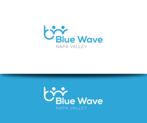 Blue Wave Napa Valley | Logo Design by nandkumar