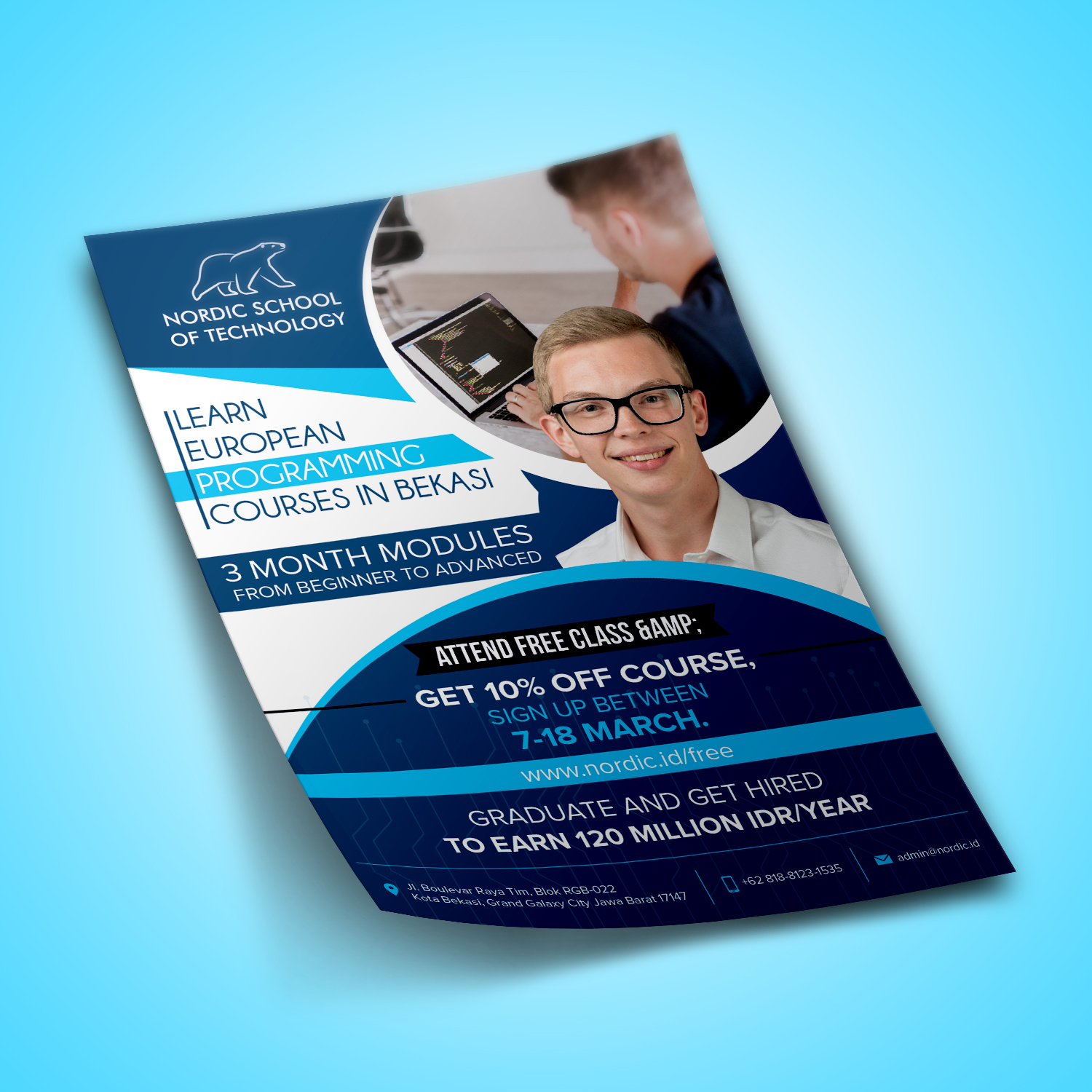 Flyer Design by Maxo-Biz for PT INDOSIGHT | Design #18014049