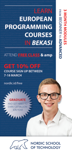 Fresh looking flyer for Nordic School Of Technology | Diseño de Flyer por Ashley Erasmus