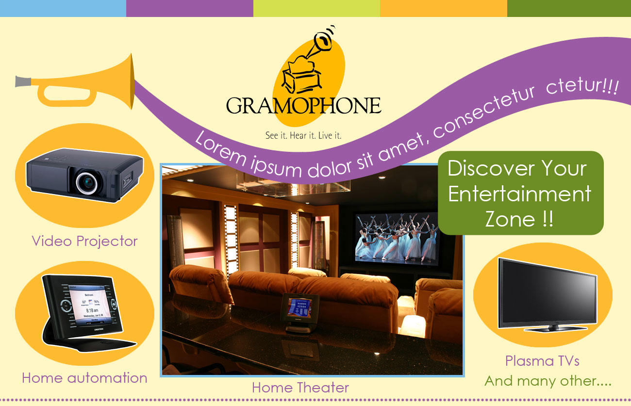 Postcard Design by Parul for Gramophone | Design #2778087
