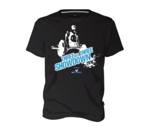 Three vs Three Showdown | T-shirt Design by duskpro79