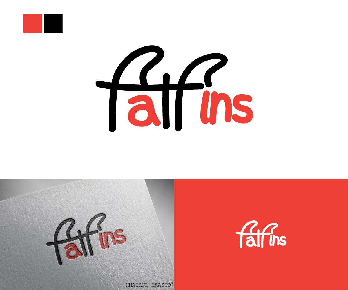 Logo Design by rhycoz for Fatfins | Design #18009061