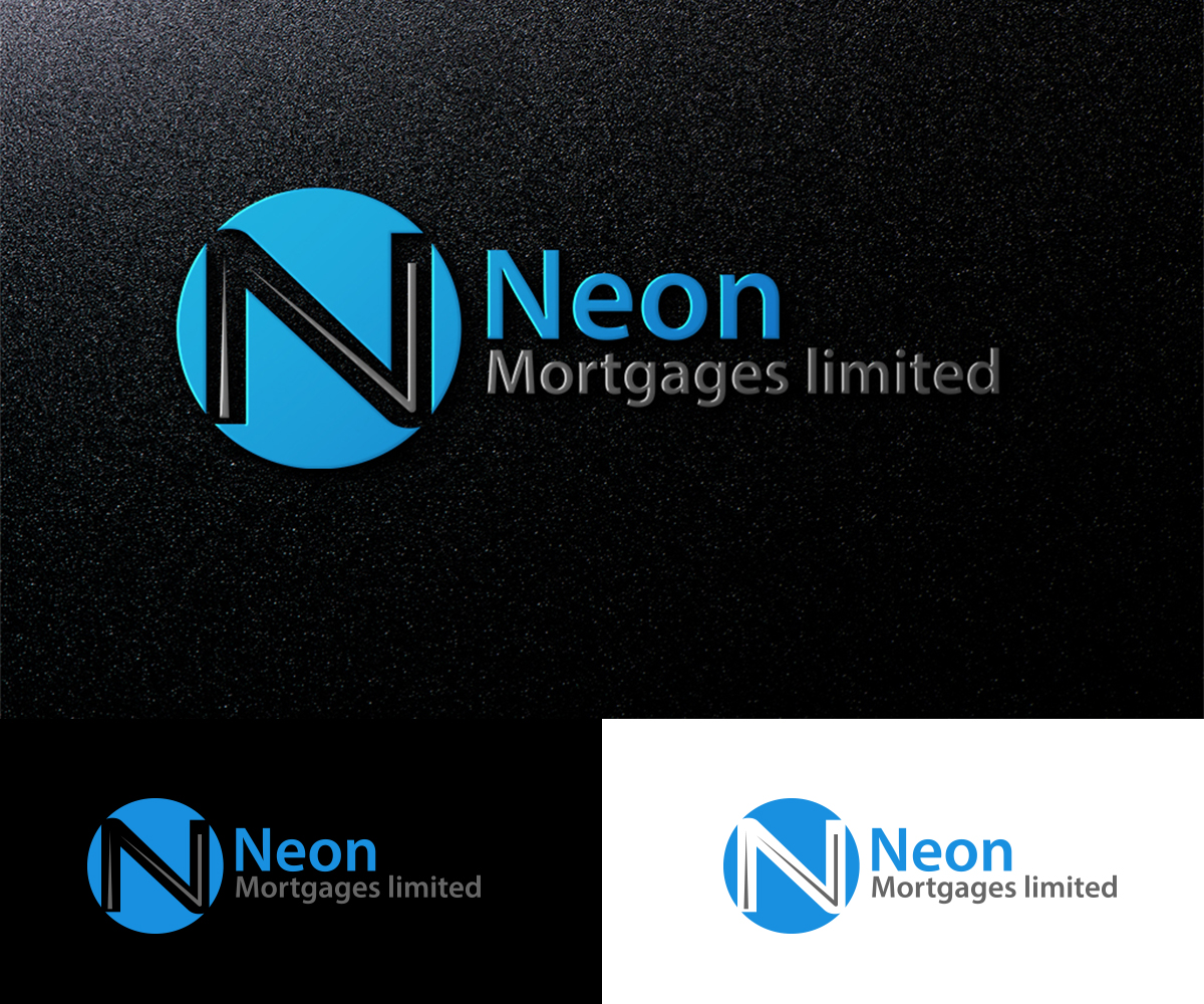 Logo Design by king solangi for Neon  Mortgages | Design #18146355