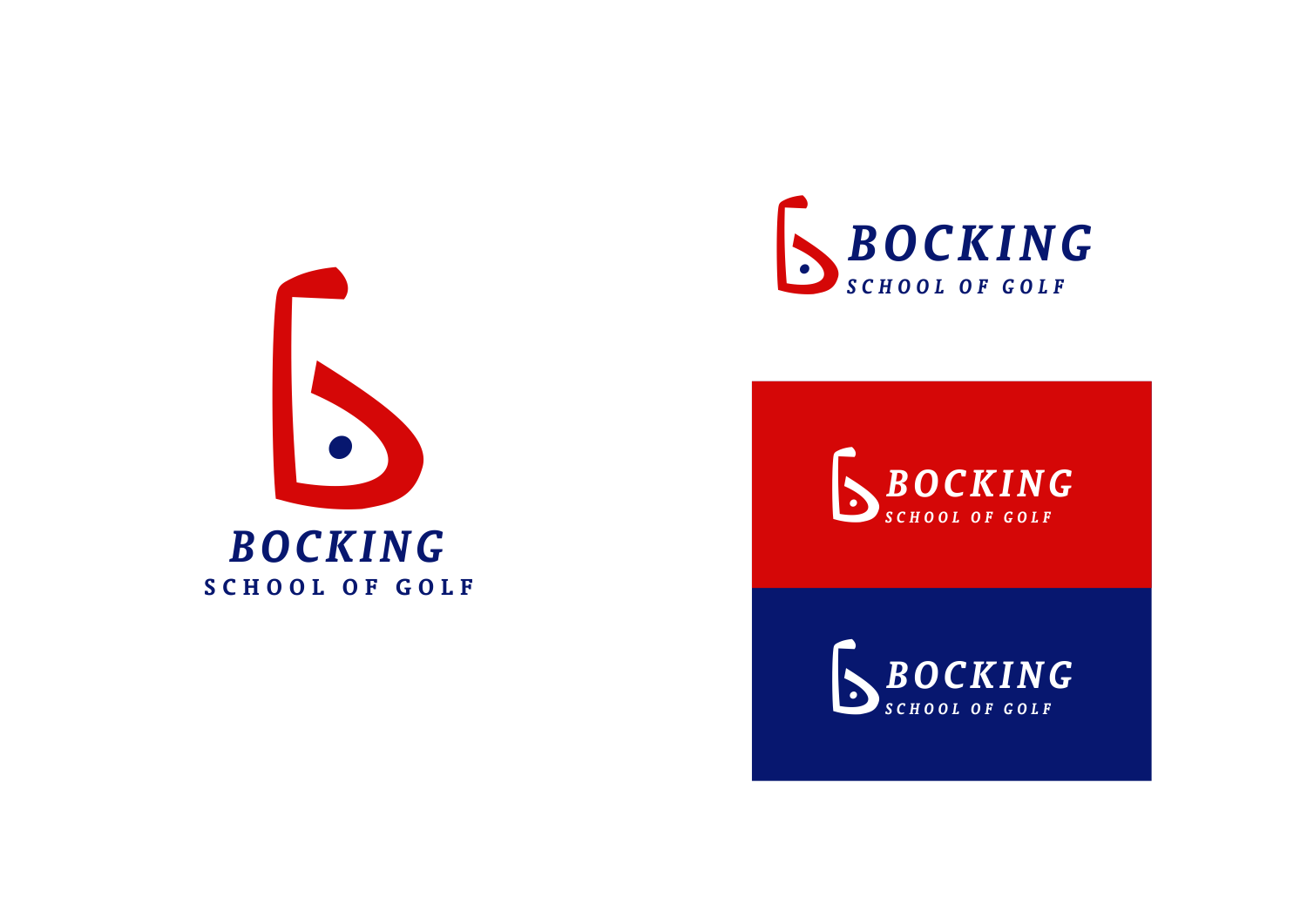 Logo Design by hippopo.designer for Bocking School of Golf | Design #18082476