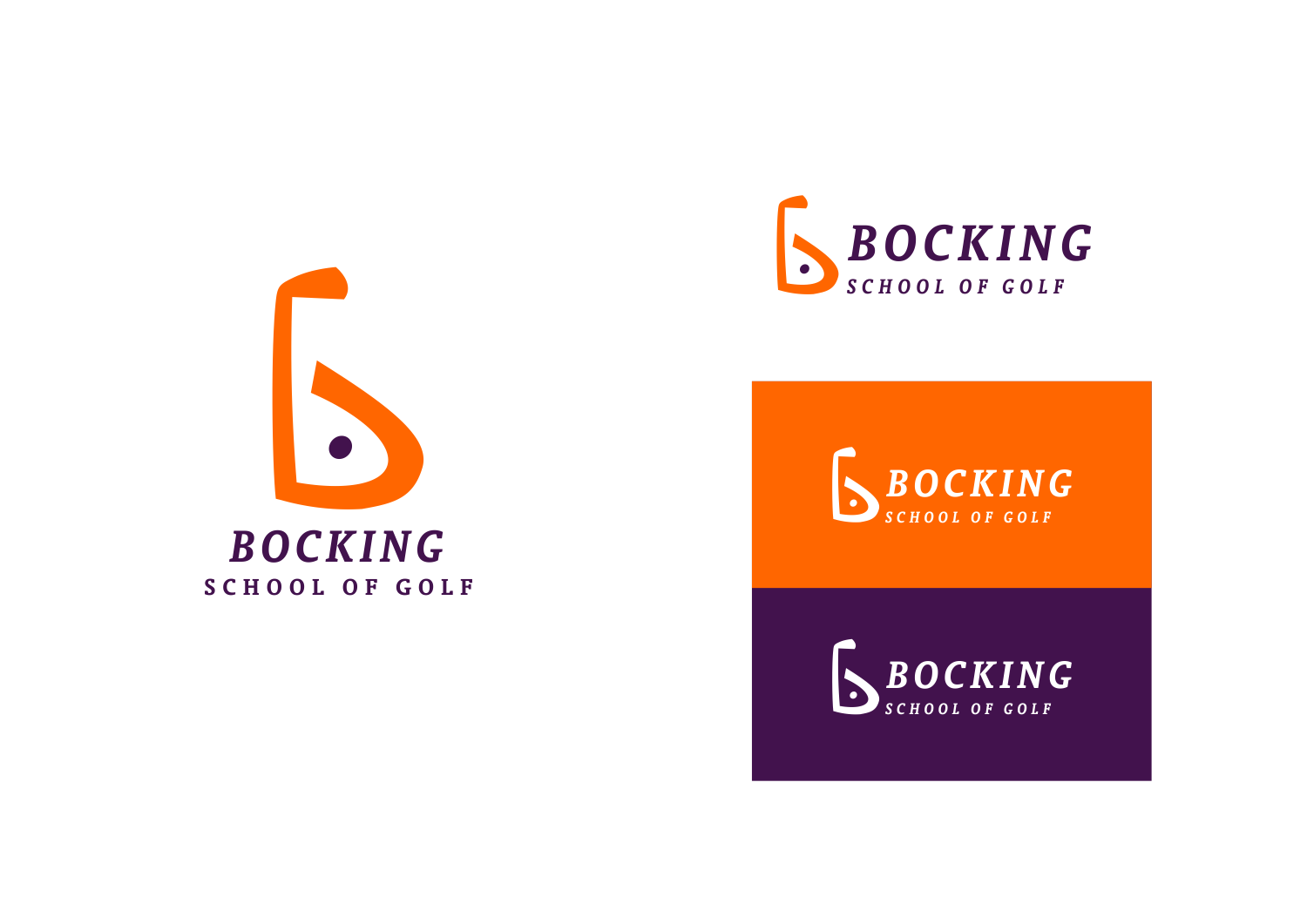 Logo Design by hippopo.designer for Bocking School of Golf | Design #18082477