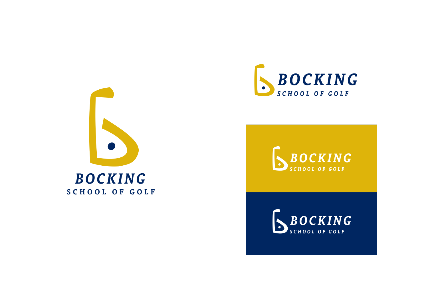 Logo Design by hippopo.designer for Bocking School of Golf | Design #18082478